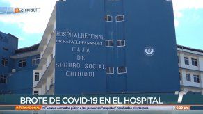 Suspenden consultas externas y visitas en hospital de David ante brote de COVID-19