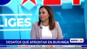 Los desafíos que afronta Burunga son detallados por candidata a representante