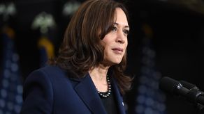 La vicepresidenta de Estados Unidos, Kamala Harris﻿.