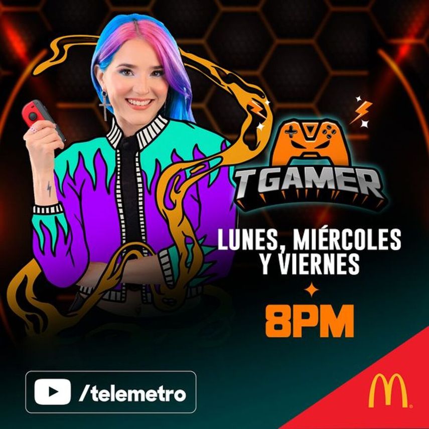 Diana Monster, presentadora de TGamer. Diana Monster, presentadora de TGamer.