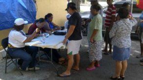 Panameñistas realizan inscripción masiva en varios puntos del país.