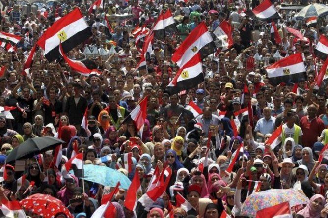 Protestas en El Cairo (Egipto)