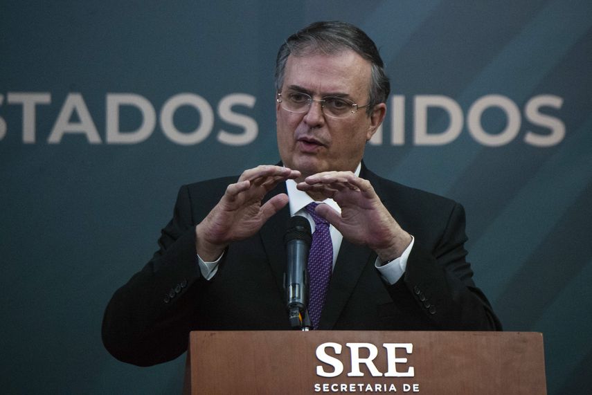 El ministro de Relaciones Exteriores de México