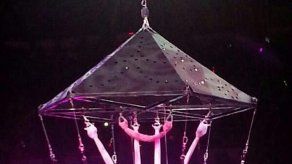 Acróbata de circo accidentada lista para regresar