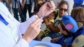 Inicia campaña de vacunación nacional contra el sarampión