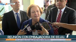 Embajadora de EE. UU. en Panamá se reúne con productores y autoridades de Chiriquí