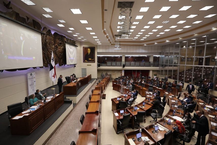 Pleno de la Asamblea Nacional durante la discusión de las reformas electorales