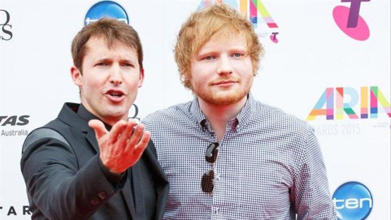 James Blunt y Ed Sheeran, tal para cual
