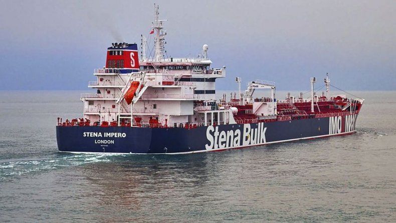 Irán dice que detuvo barco británico en reciprocidad