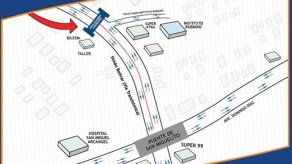 Removerán puente peatonal del Instituto Rubiano por obras del Metro