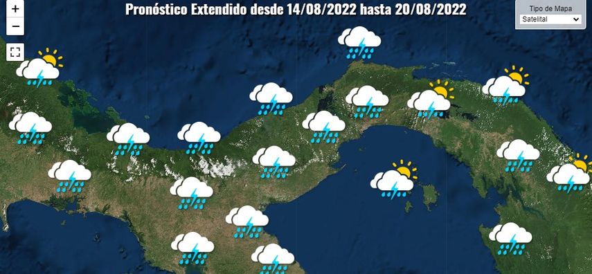 Clima En Panamá 14 De Agosto ¿cuál Es El Pronóstico Del Tiempo Para Hoy 9463