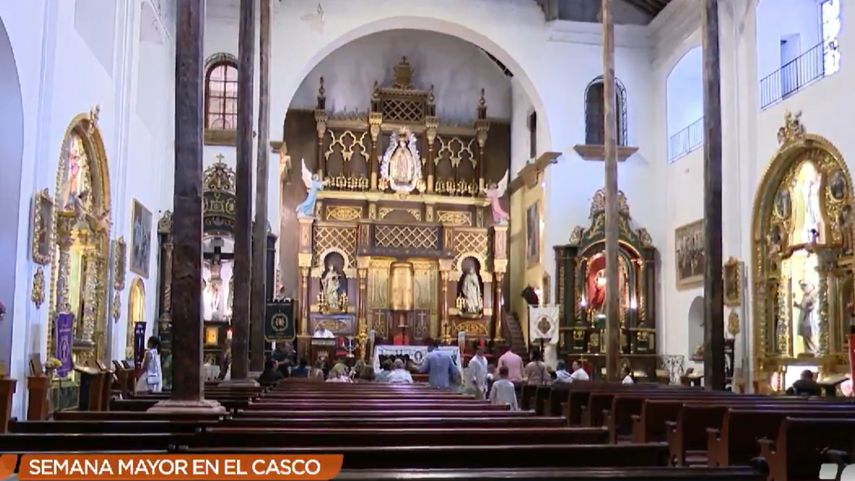 El turismo religioso continúa creciendo en el Casco Antiguo previo a la Semana Santa.
