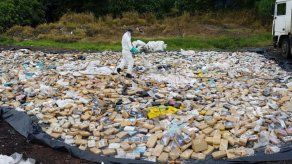 Destruyen más de 7 toneladas de droga en Panamá Destruyen más de 7 toneladas de droga en Panamá
