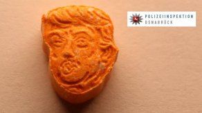 Decomisan en Alemania píldoras de éxtasis en forma de Trump