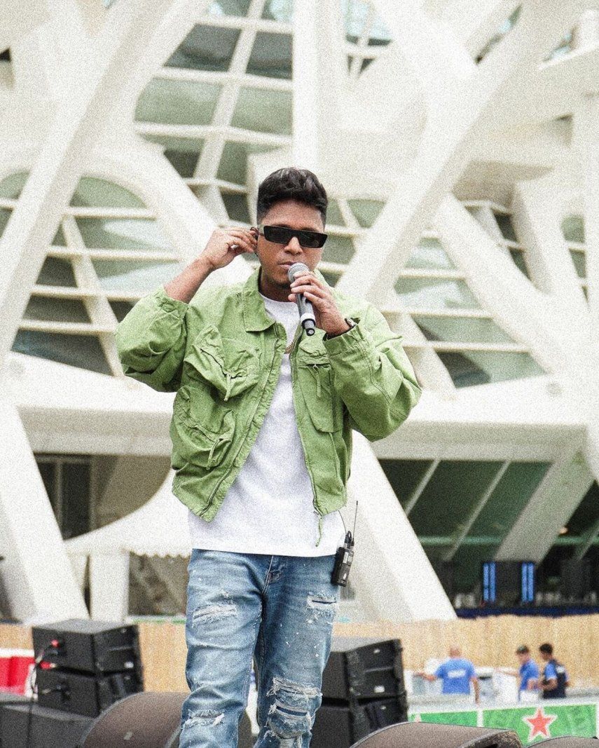 Eddy Lover en el Festival I Love Reggaeton en Valencia