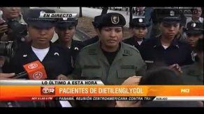 Afectados por jarabe liberaron la vía Transístsitmica