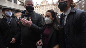 Stella Moris, novia del fundador de WikiLeaks Julian Assange﻿.