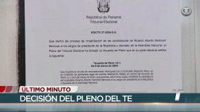 Tribunal Electoral confirma acuerdo que inhabilita las candidaturas de Ricardo Martinelli