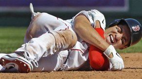 Ellsbury en lista de lesionados por luxación en hombro