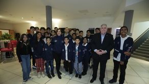 La primera dama de la República y Embajadora de la Educación Steam, Yazmín Colón de Cortizo, destacó la habilidad de los estudiantes que participarán de las olimpiadas.