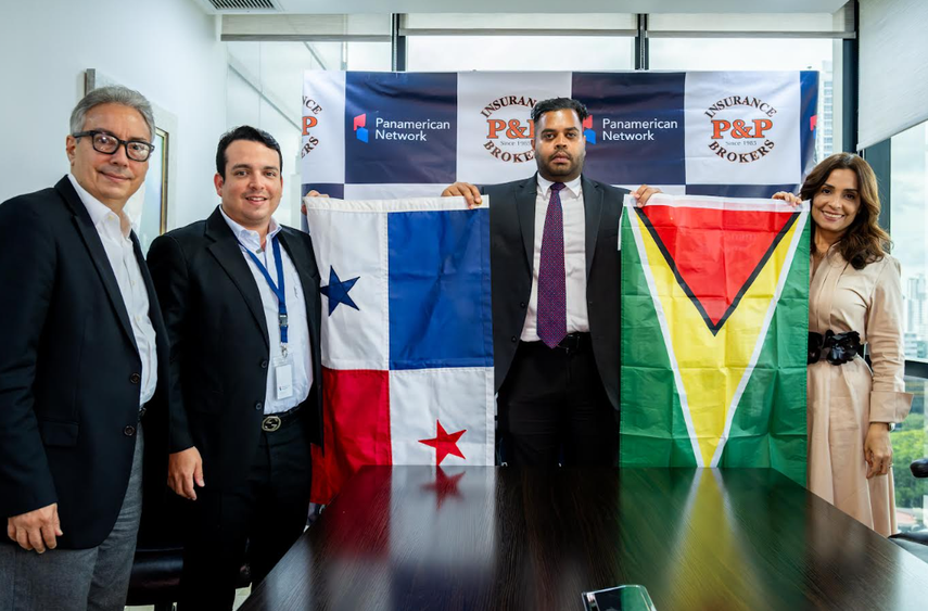 Panamá y Guyana, más cerca: Panamerican Network y P&P Insurance unen su experiencia para impulsar negocios en uno de los mercados de mayor crecimiento de la región