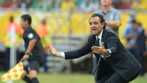 Prandelli dice que Italia pecó al demostrar miedo contra Brasil