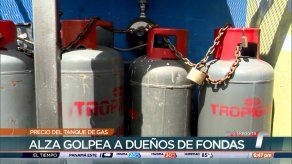 El incremento en el precio del tanque gas está afectando a los dueños de fondas y restaurantes