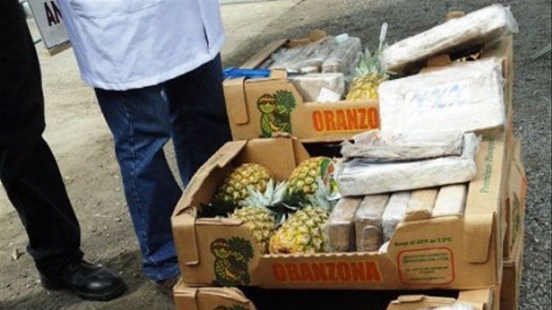 Decomisan 250 kilos de cocaína destinada a Francia