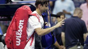 El último Grand Slam de Ferrer acaba con abandono ante Nadal