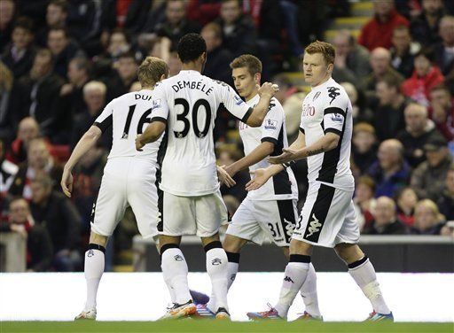 Premier: Fulham vence 1-0 a Liverpool