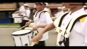 Chorreranos rindieron honor a los símbolos patrios