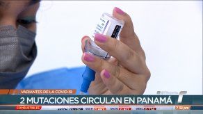 Dos variantes del covid-19 ganan terreno en Panamá