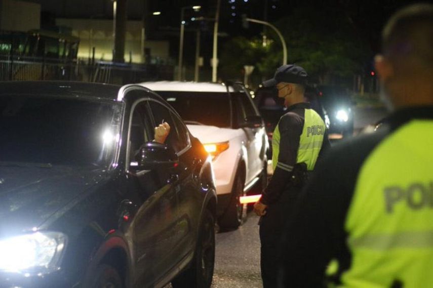Operativo de seguridad durante fiestas patrias.