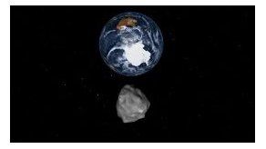 El asteroide 2012DA14