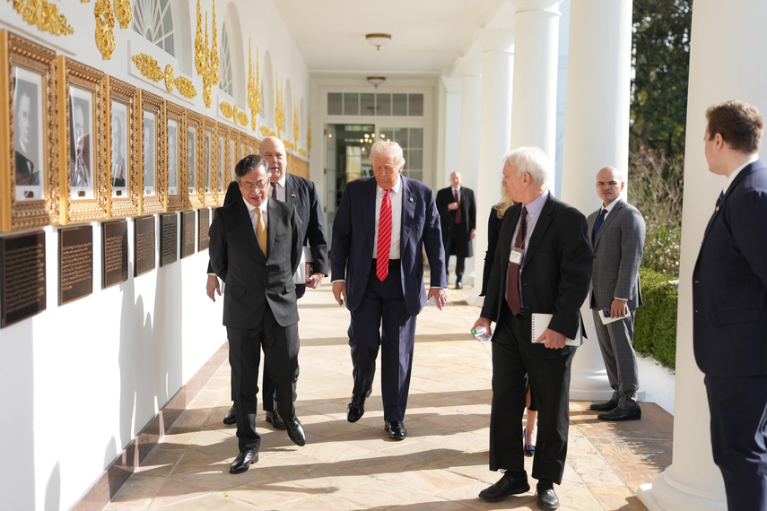Donald Trump y Gustavo Petro se reúnen en la Casa Blanca.