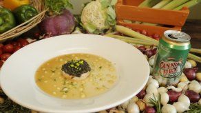 Crema de coliflor con caviar - Jenny