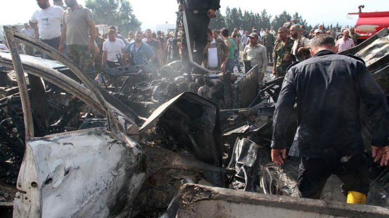 Al menos 43 muertos en Siria en una serie de atentados con explosivos
