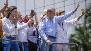 María Corina Machado y Edmundo González lideran marcha contra el resultado electoral en Venezuela