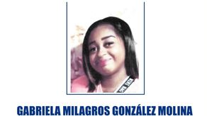 Jóven desaparecida en Juan Díaz Gabriela González.