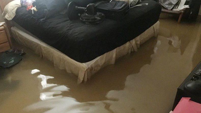 Harvey no amilana a familia mexicana de Houston