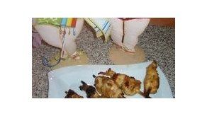 Pollo Satay / Pollo Teriyaki con mango.