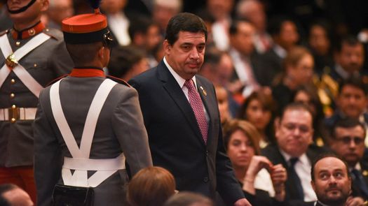 El vicepresidente de Paraguay, Hugo Velázquez.