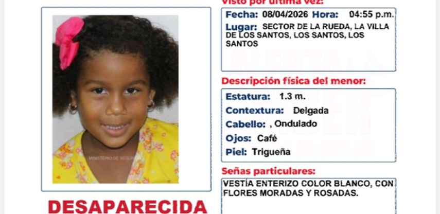 Activan Alerta Amber por la desaparición de Javierys Hurtado