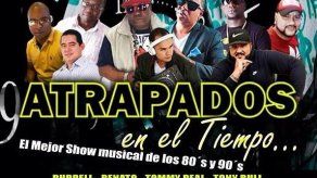 Revive los 80s y 90s con Atrapados en el tiempo el 30 de junio