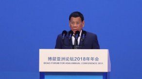 Duterte defiende en Boao su lucha antidrogas y el acercamiento a China