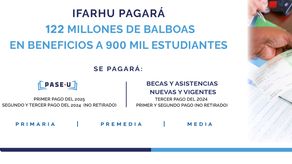 IFARHU publica el calendario de pagos del PASE-U 2025. IFARHU publica el calendario de pagos del PASE-U 2025.