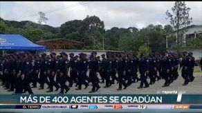 Más de 400 nuevos agentes de la Policía Nacional se graduaron