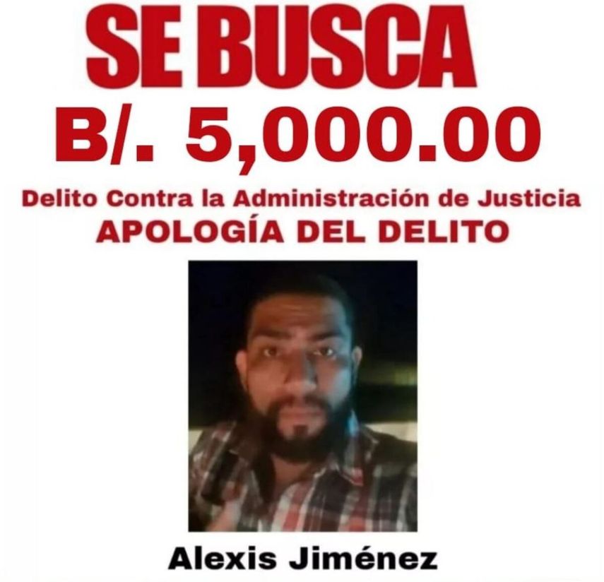La Policía afrece recompensa por Alexis Jiménez.&nbsp;