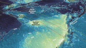 Publican imágenes del fondo oceánico donde se busca al avión del vuelo MH370