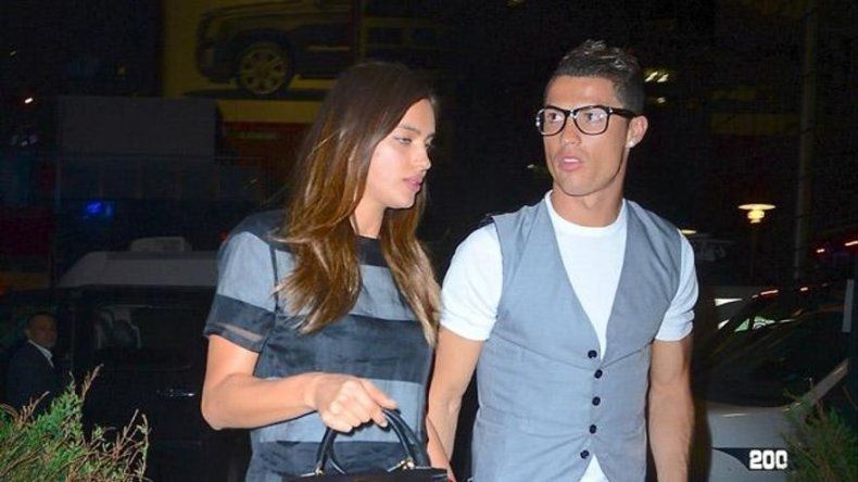 Irina Shayk rechaza las caricias de Cristiano Ronaldo